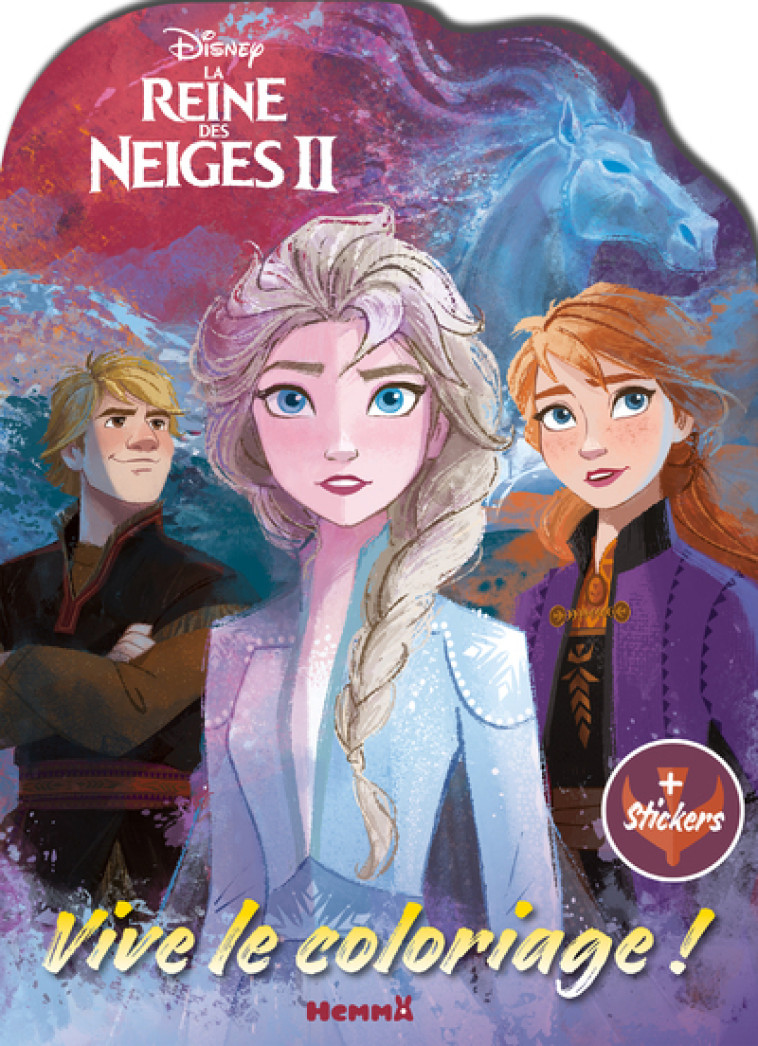 Disney La Reine des Neiges 2 Vive le coloriage ! - Collectif Collectif,  Collectif - HEMMA