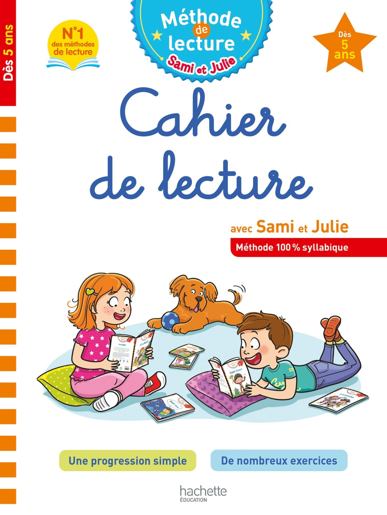 Sami et Julie Cahier de lecture Dès 5 ans - Adeline Cecconello - HACHETTE EDUC