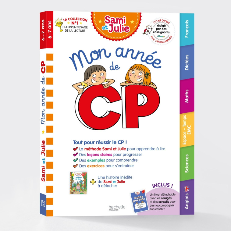 Mon année de CP avec Sami et Julie (toutes les matières) - Stéphanie Neumayer, Thérèse Bonté, Philippe Razet, Isabelle Albertin - HACHETTE EDUC