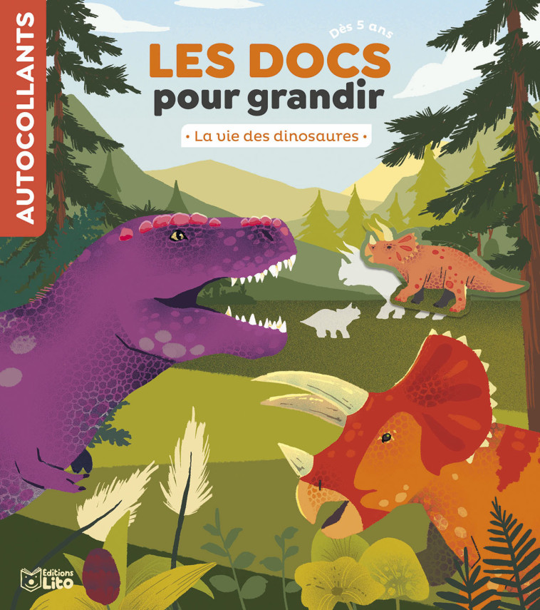 DOCS GRANDIR VIE DES DINOSAURE - XXX - LITO