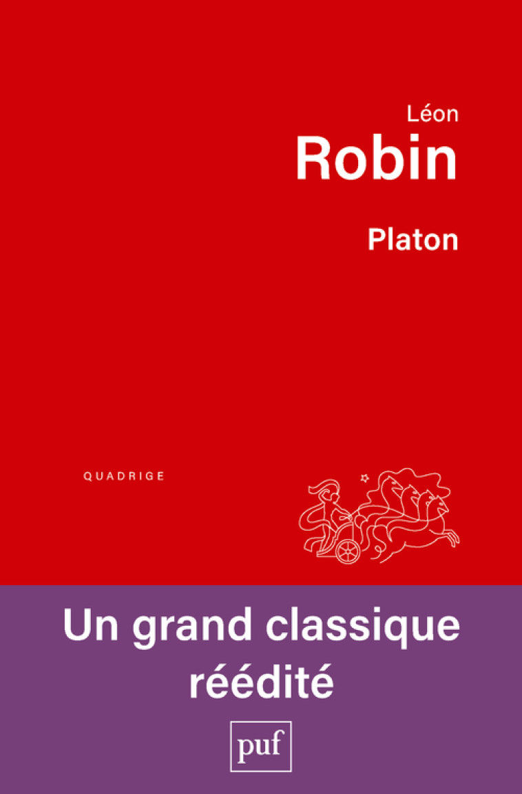 Platon - Léon Robin - PUF