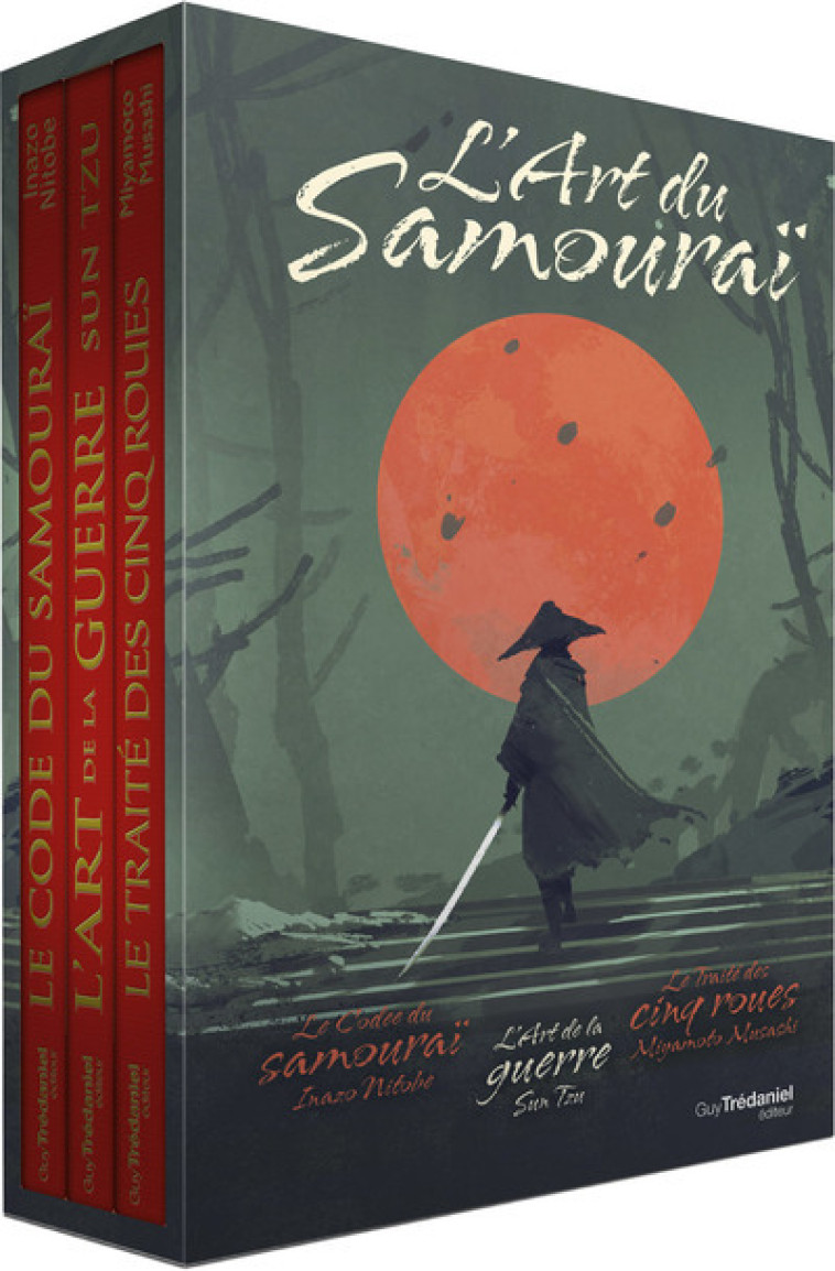 Coffret L'art du samouraï - Sun Tzu, Miyamoto Musashi, Inazo Nitobe, Françoise Fortoul, Antonia Leibovici - TREDANIEL