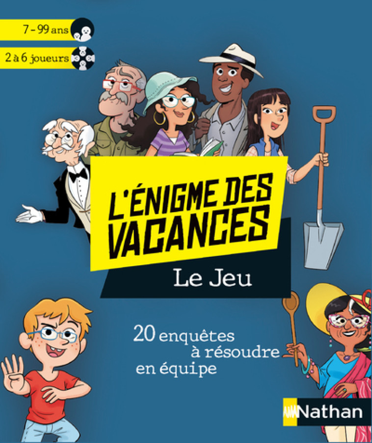 Jeu Enigme des vacances - Les Fées hilares Les Fées hilares, Julien Flamand, Les Fées hilares Les Fées hilares - NATHAN