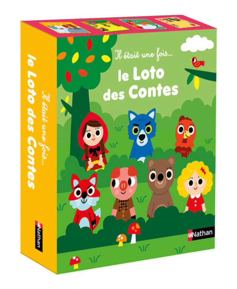 Il était une fois... Le loto des contes - Marion Billet - NATHAN