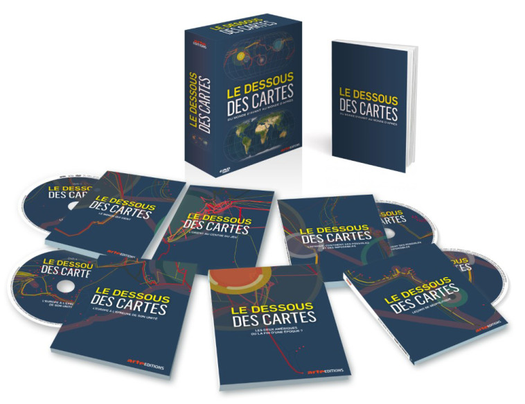 DESSOUS DES CARTES (LE) DU MONDE D'AVANT AU MONDE D'APRES - 6 DVD - XXX - ARTE