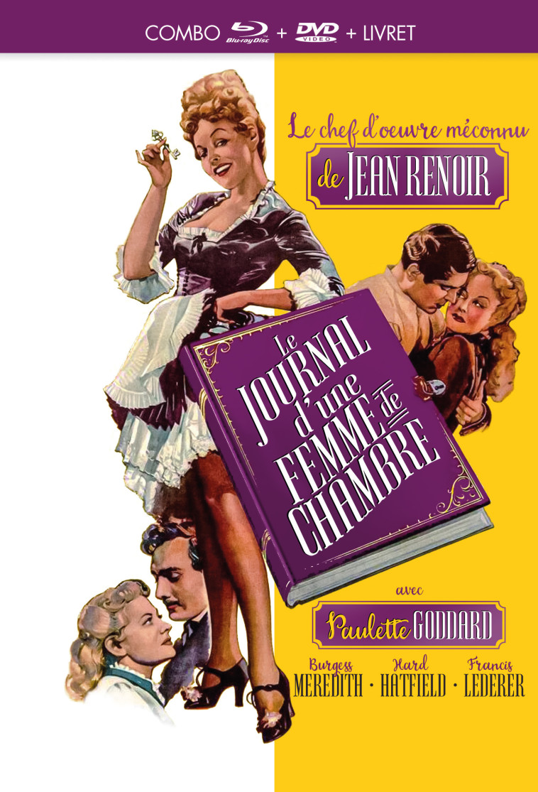 JOURNAL D'UNE FEMME DE CHAMBRE - COMBO DVD + BLU-RAY + LIVRE -  Renoir Jean - SIDONIS PROD