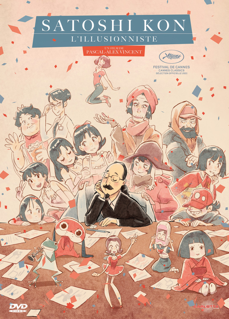 SATOSHI KON, L'ILLUSIONNISTE - DVD -  Vincent Pascal-Alex - CARLOTTA FILMS