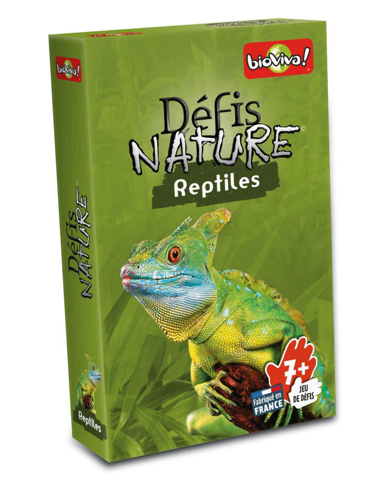 DEFIS NATURE - REPTILES -  BIOVIVA EDITIONS - BIOVIVA