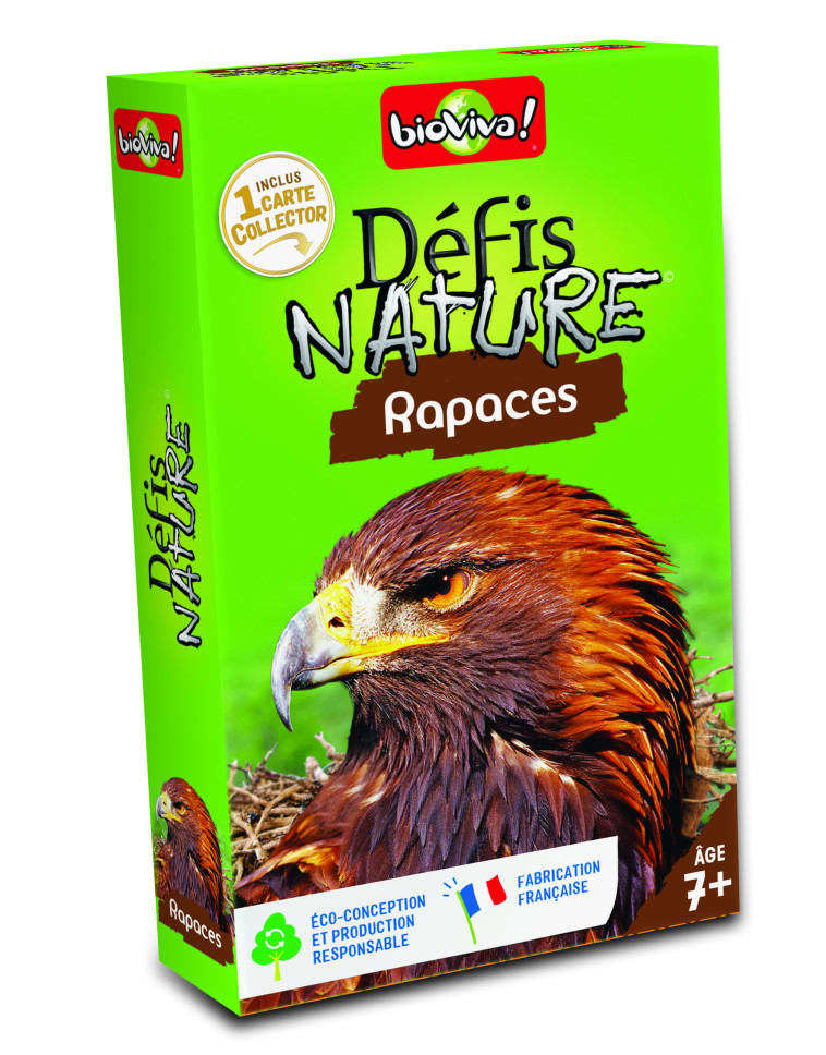 DEFIS NATURE - RAPACES -  BIOVIVA EDITIONS - BIOVIVA