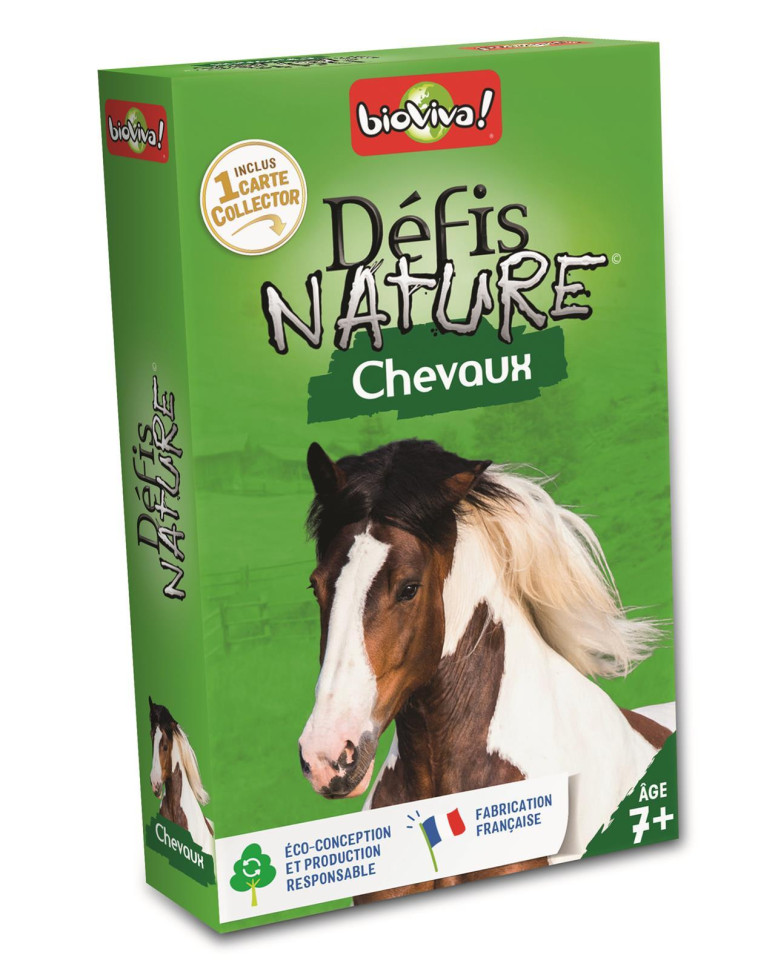 DEFIS NATURE - CHEVAUX -  BIOVIVA EDITIONS - BIOVIVA