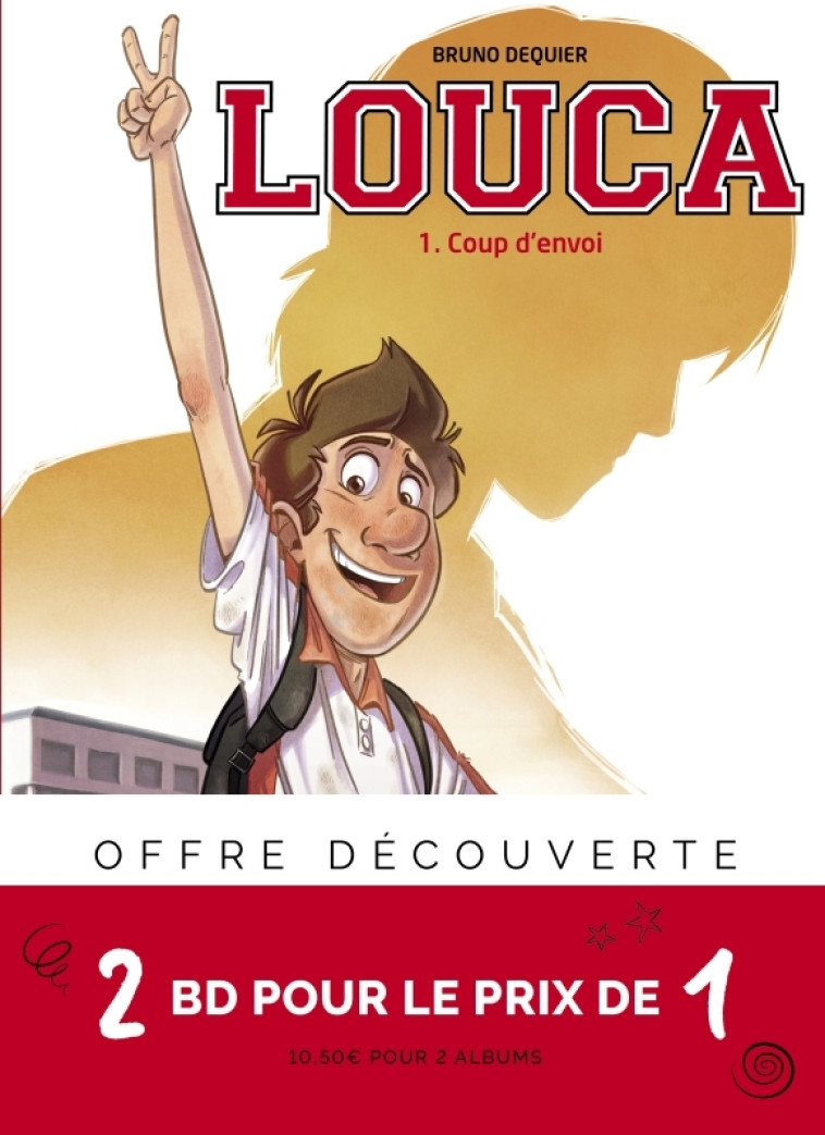 Bi-pack T2 + T1 (offert) Louca / Edition spéciale - Bruno Dequier - DUPUIS