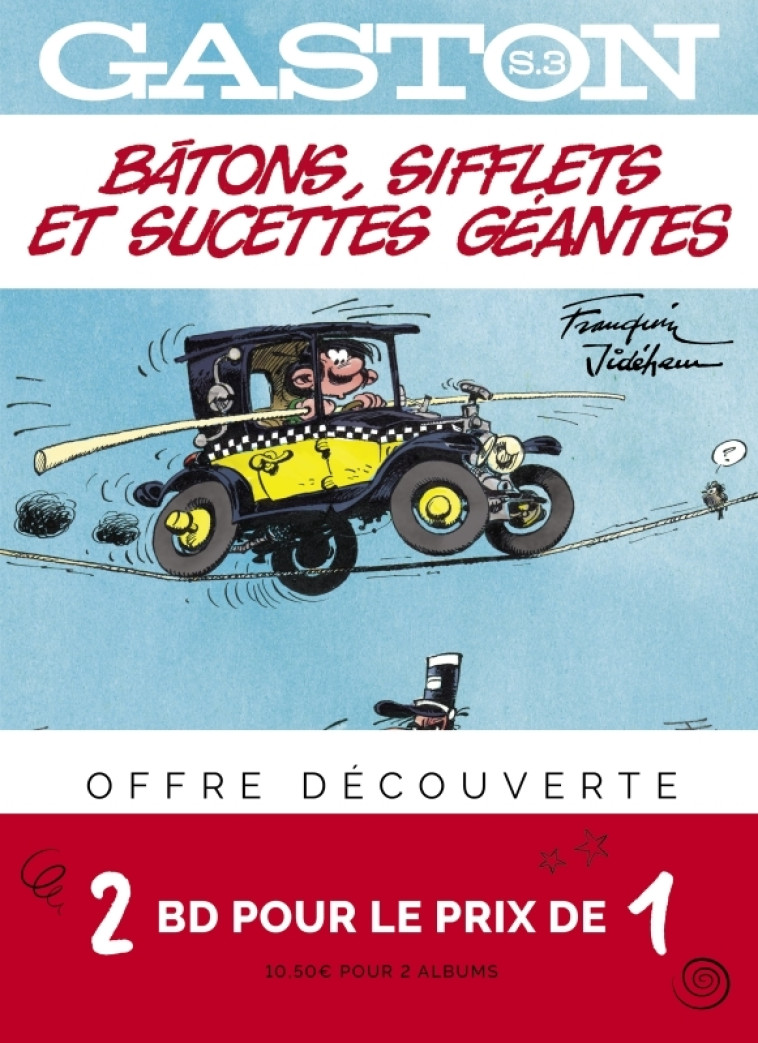 Bi-pack T3 + T2 (offert) Gaston hors-série / Edition spéciale - Franquin Franquin - DUPUIS