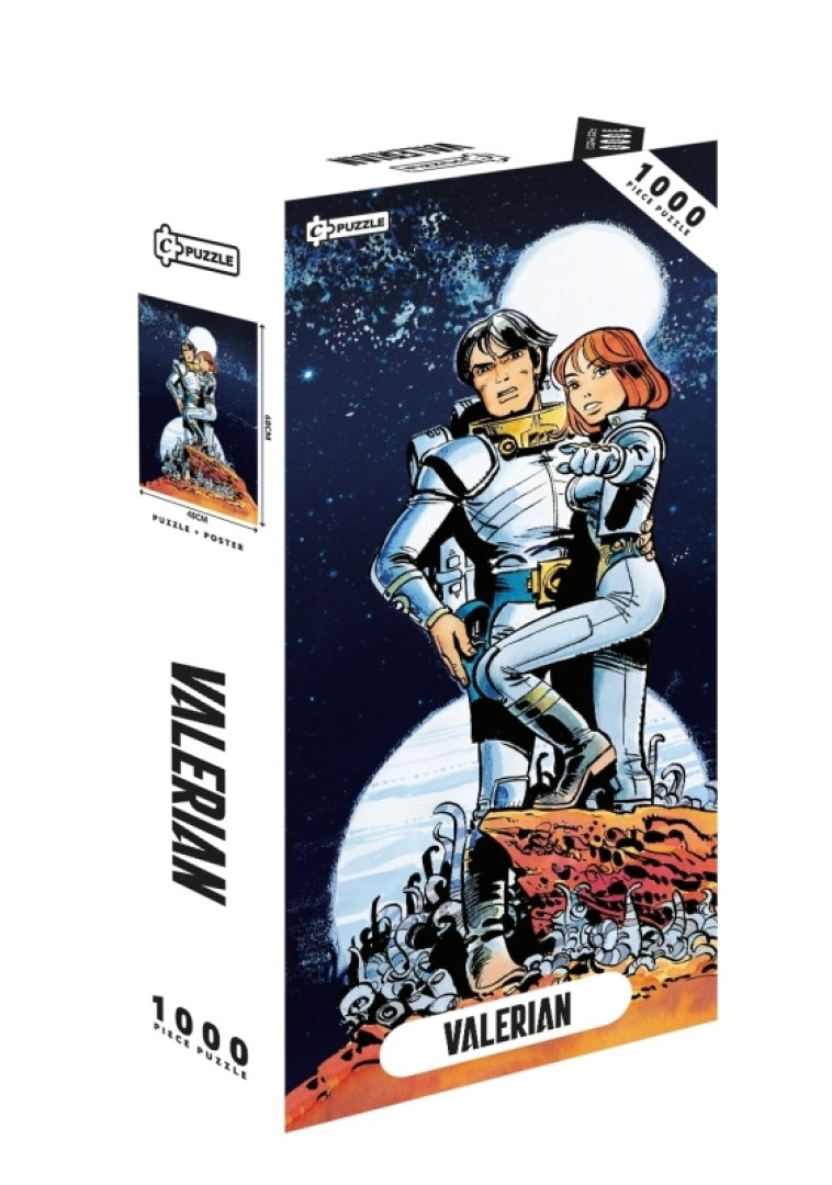 Valérian et Laureline - Puzzle 1000 pièces - COLLECTIF - CPUZZLE