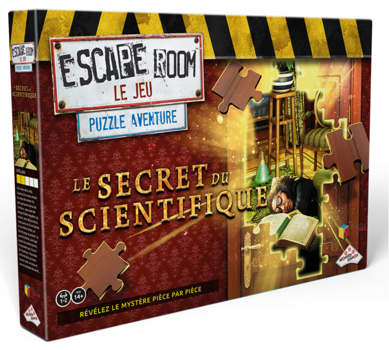 PUZZLE ESCAPE - LE SECRET DU SCIENTIFIQUE -  - RIVIERA GAMES