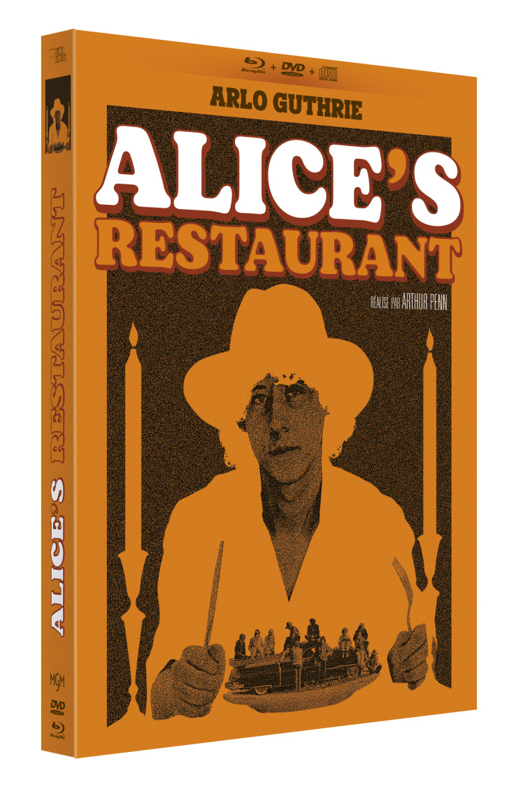 ALICE'S RESTAURANT - COMBO DVD + BLU-RAY + CD -  Penn Arthur - RIMINI