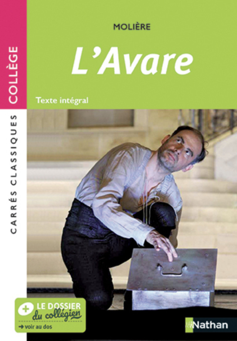 L'Avare - Molière Molière, Dominik Manns, Cécile de Cazanove,  MOLIERE - NATHAN