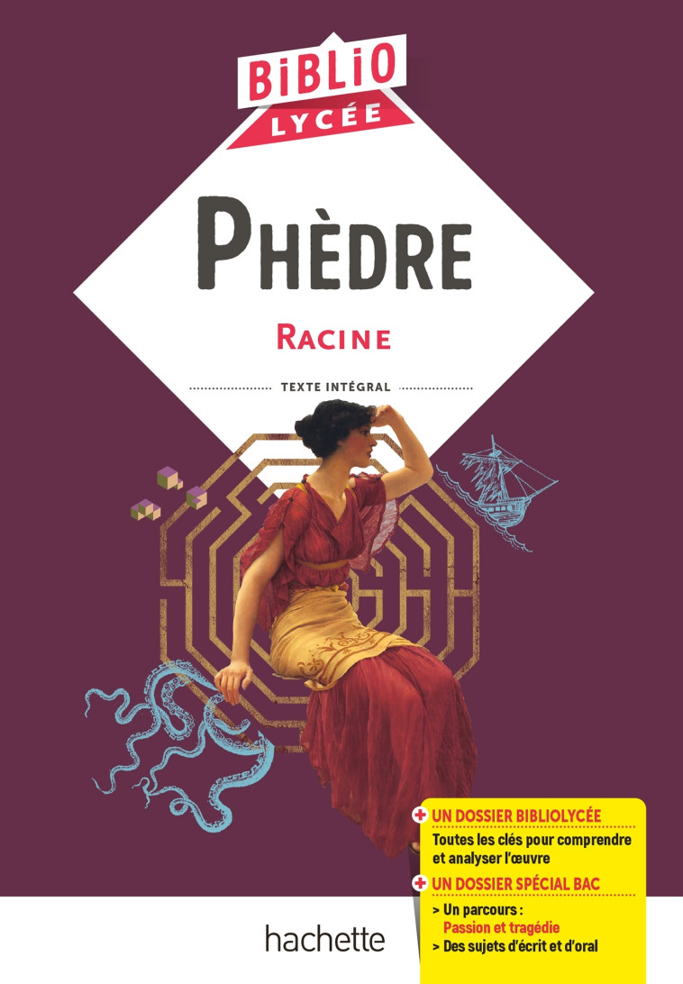 Bibliolycée - Phèdre, Racine - Jean Racine, Laurence Teper, Anne Autiquet, Camille Zimmer, Sophie Abt - HACHETTE EDUC