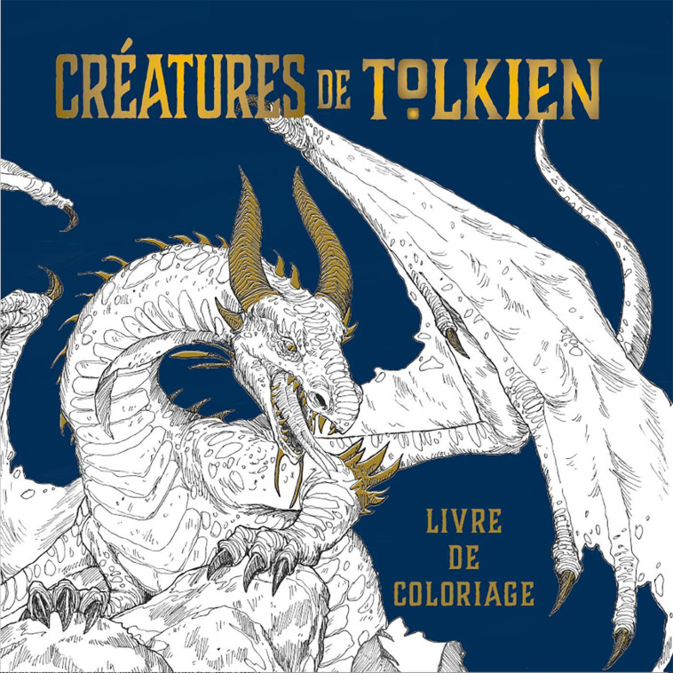 Créatures de Tolkien - Livre de coloriage - Mauro Mazzara - HACHETTE HEROES