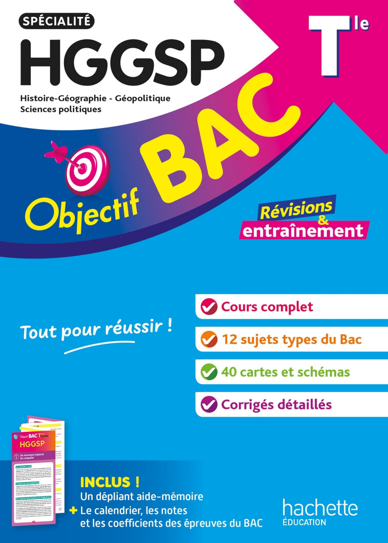 Objectif BAC Tle spécialité HGGSP BAC 2025 - Vincent Adoumié - HACHETTE EDUC