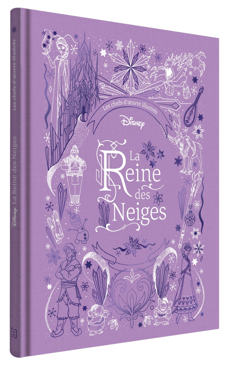 LA REINE DES NEIGES - Les Chefs-d'oeuvre Illustrés Disney - COLLECTIF - DISNEY HACHETTE