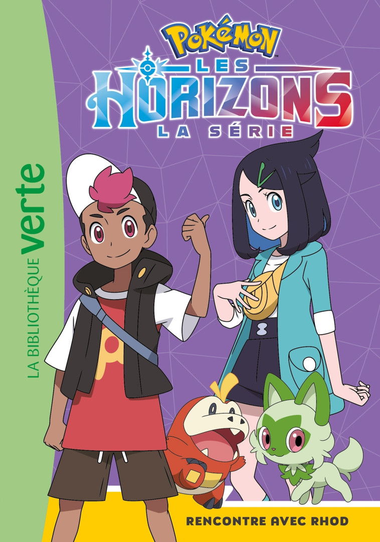 Pokémon Les Horizons 03 - Rencontre avec Rhod -   - HACHETTE JEUN.