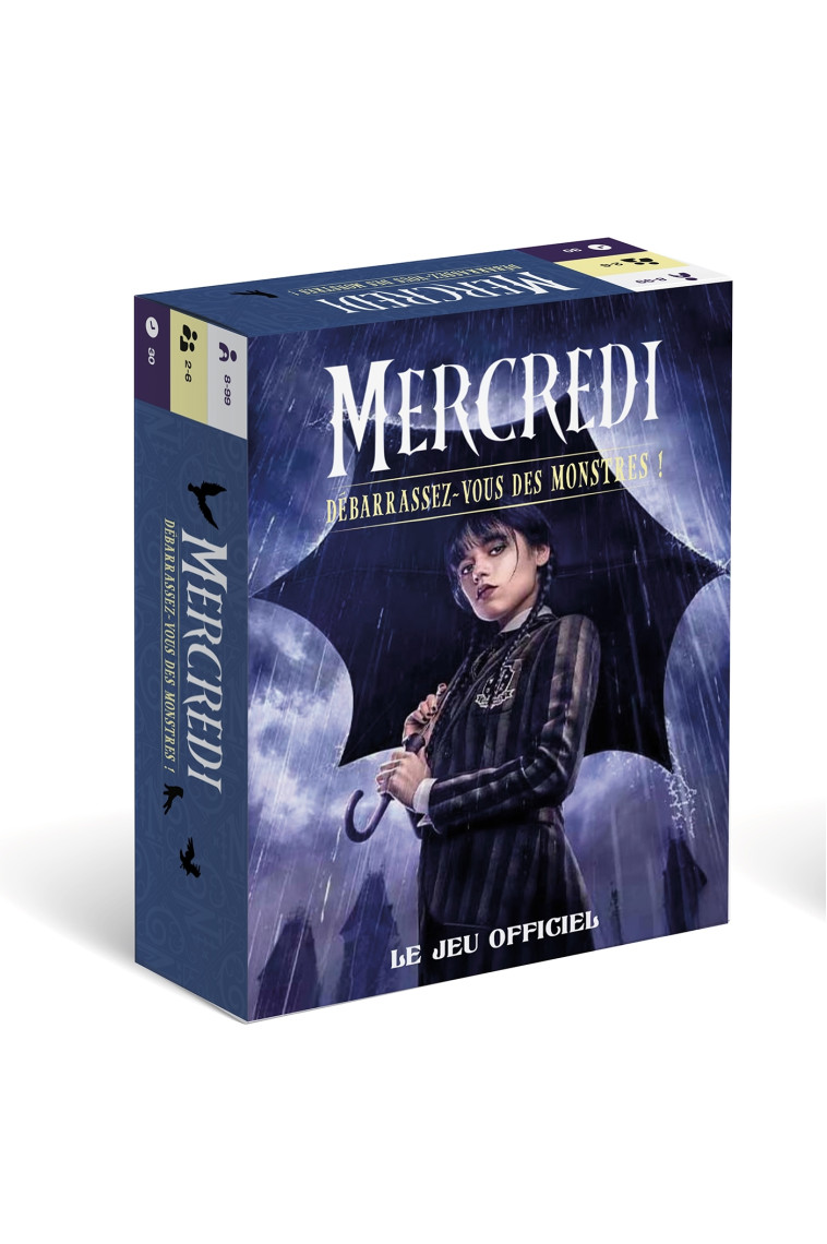 Mercredi - Le jeu officiel - COLLECTIF - LAROUSSE