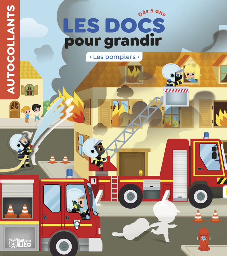 DOCS POUR GRANDIR LES POMPIERS - XXX - LITO