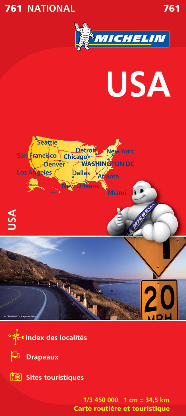 Carte Nationale USA - XXX - MICHELIN