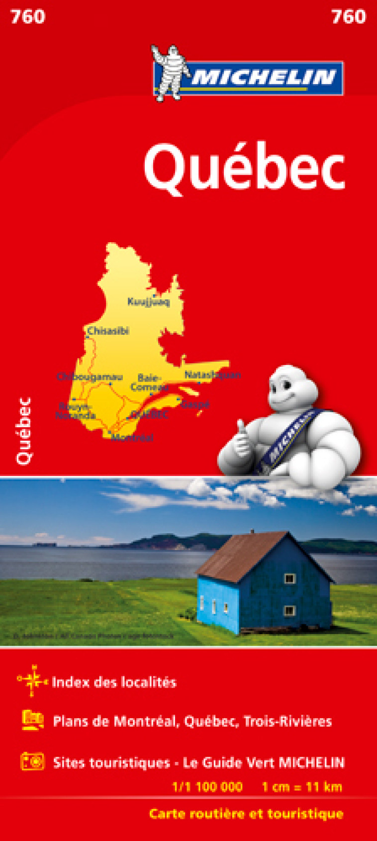 Carte Nationale Québec / Quebec - XXX - MICHELIN