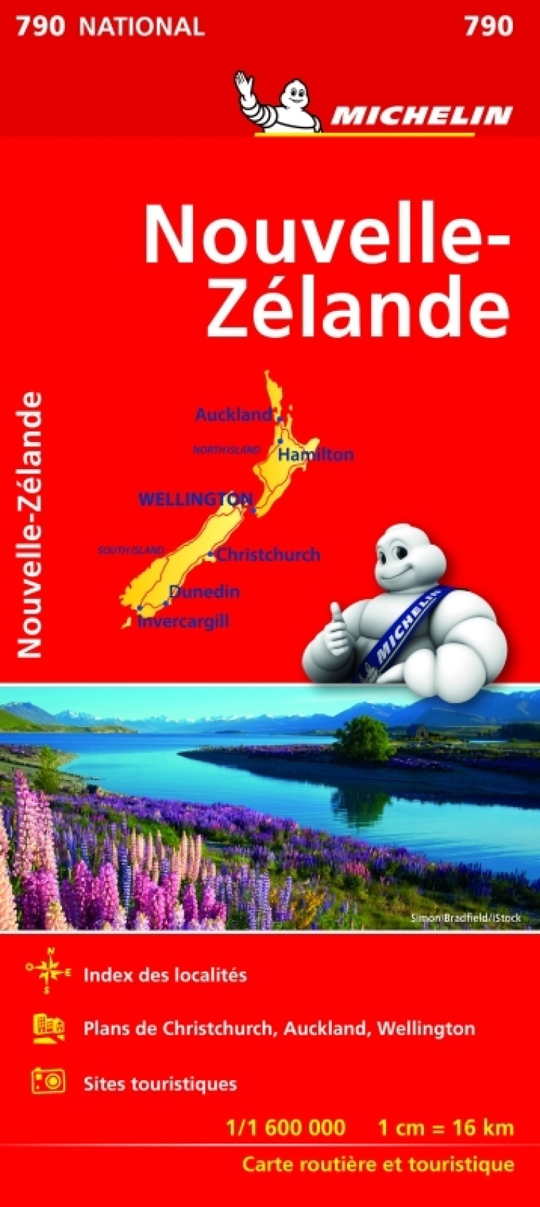 Carte Nationale Nouvelle-Zélande / Nieuw-Zeeland - XXX - MICHELIN