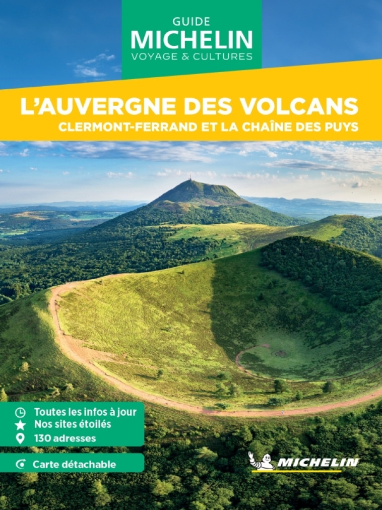 Guide Vert WE&GO L'Auvergne des Volcans - XXX - MICHELIN