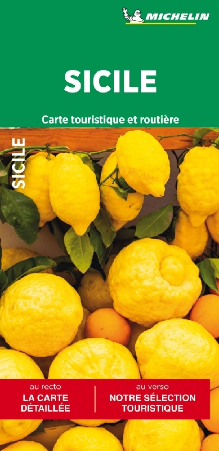 Carte routière & touristique Sicile - COLLECTIF - MICHELIN