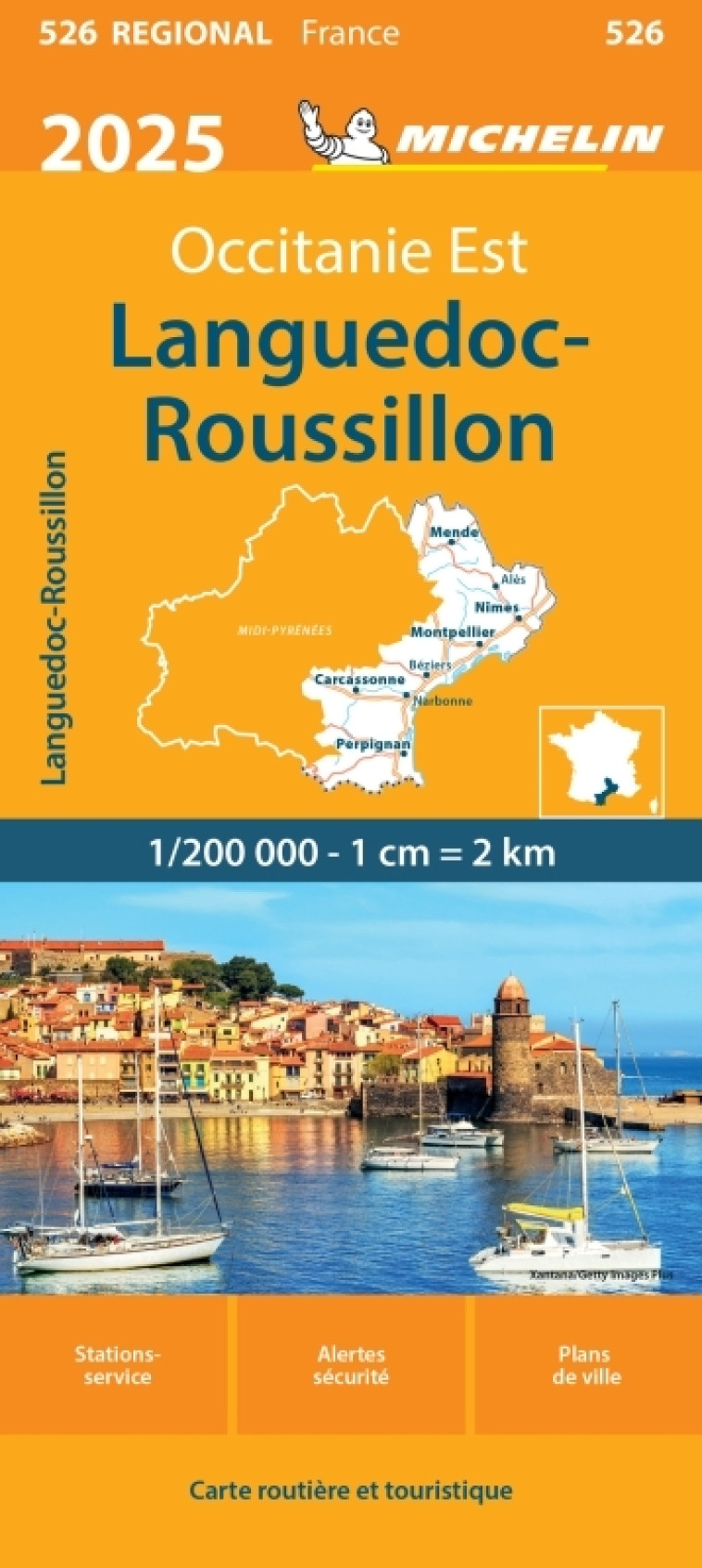 Carte Régionale Languedoc-Roussillon 2025 - XXX - MICHELIN