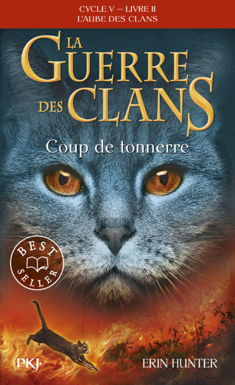 La guerre des Clans Cycle V - Tome 2 Coup de tonnerre - Erin Hunter, Aude Carlier - POCKET JEUNESSE