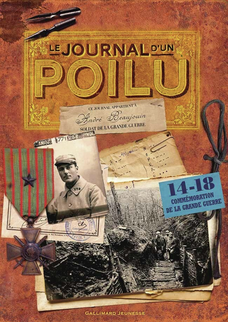 Le journal d'un poilu -  SANDRINE MIRZA, Sandrine Mirza - GALLIMARD JEUNE