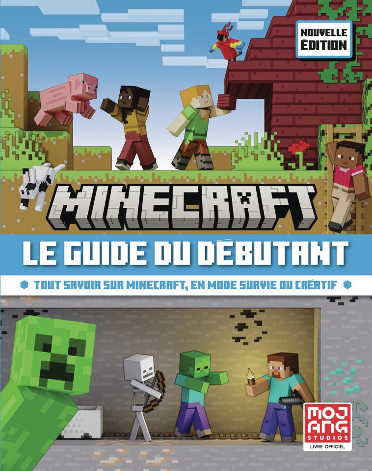 Minecraft, le guide du débutant -  COLLECTIFS JEUNESSE,  Collectif, Alexandre Fil - GALLIMARD JEUNE