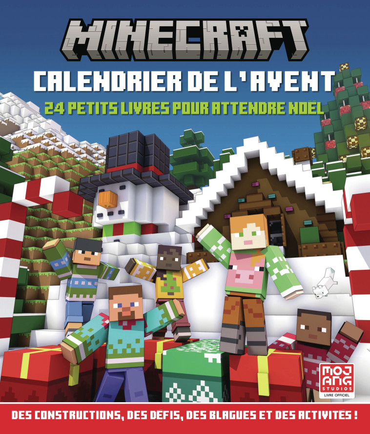 Minecraft : Calendrier de l'avent -  Collectif, Alexandre Fil - GALLIMARD JEUNE