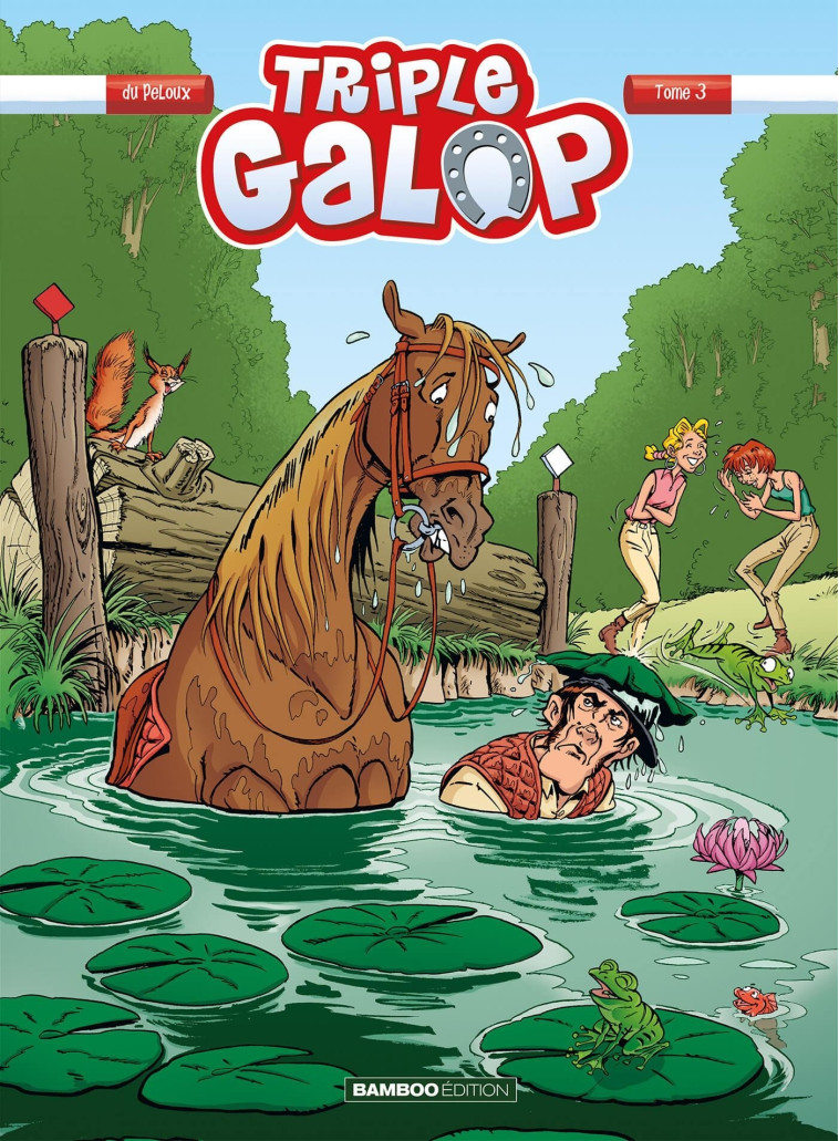 Triple Galop - tome 03 - Benoît Du Peloux - BAMBOO