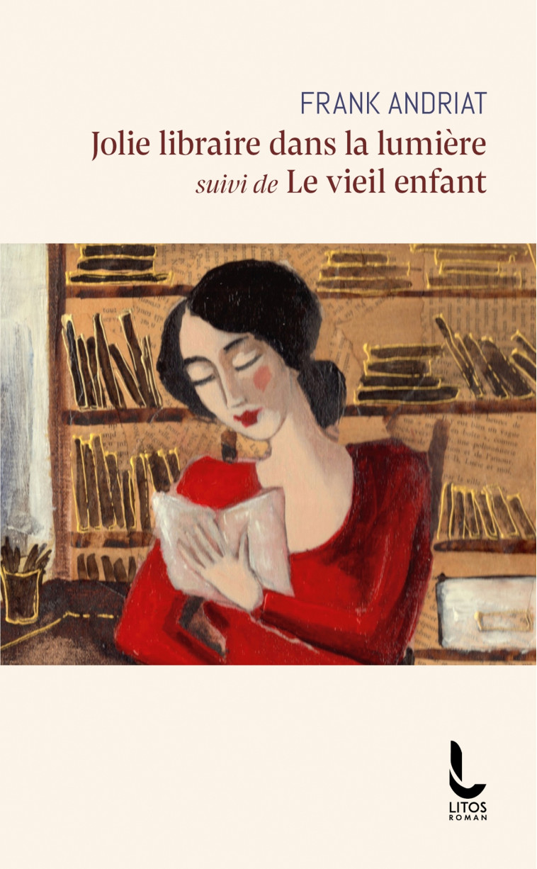 Jolie libraire dans la lumière - Frank ANDRIAT - LITOS