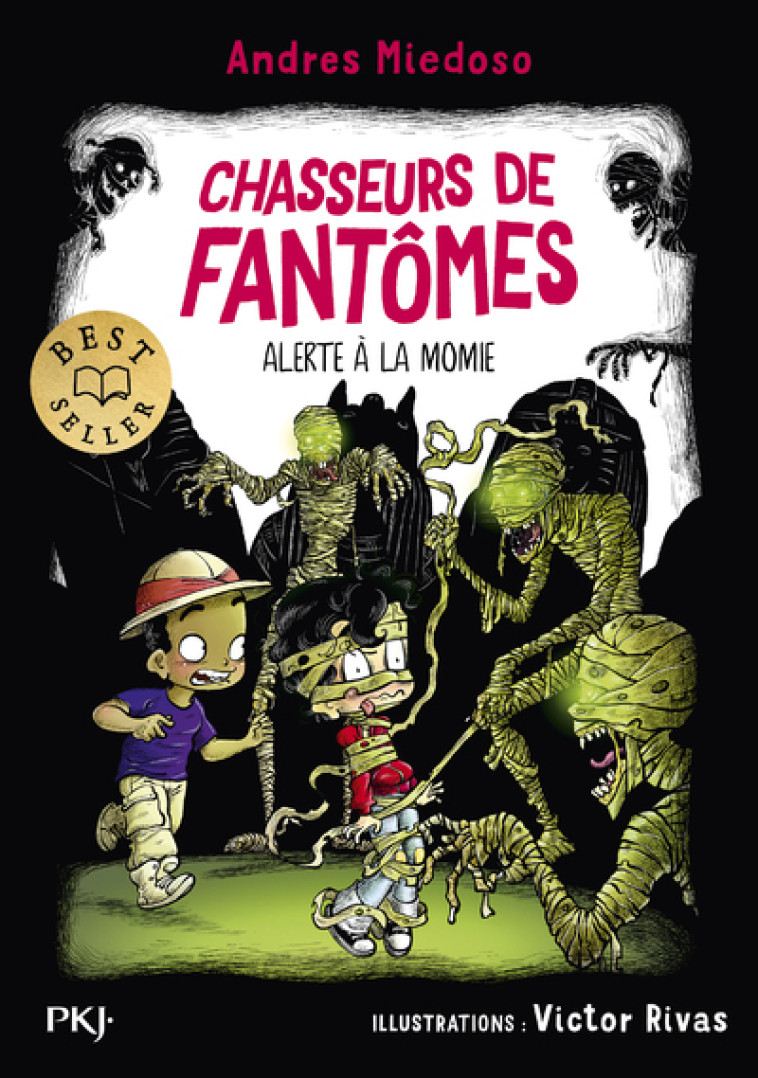 Chasseurs de fantômes - Tome 9 Alerte à la momie - Andres Miedoso, Michel Leydier - POCKET JEUNESSE