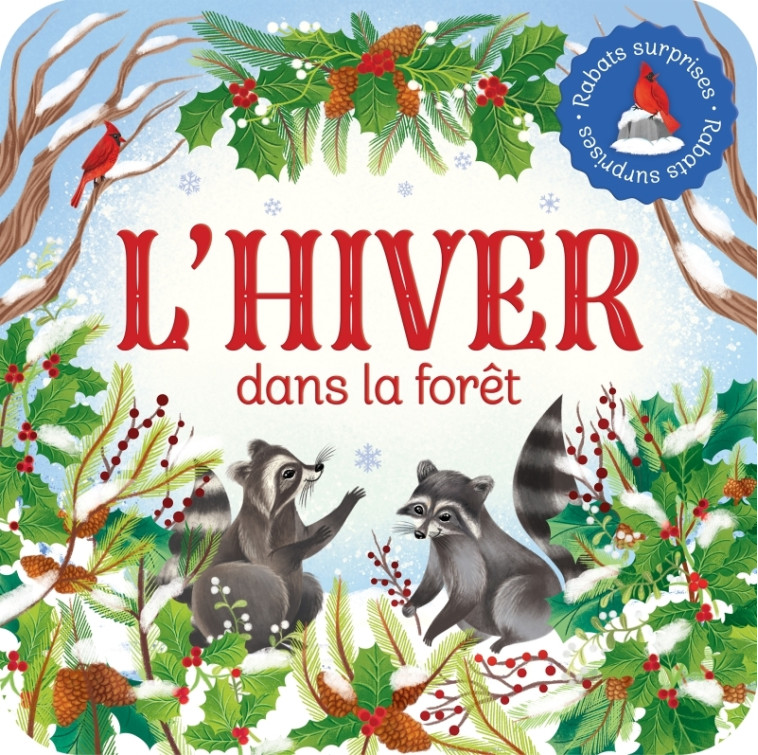 Rabats surprises   L'hiver dans la forêt - Rusty Finch, Katya Longh - PRESSES AVENTUR