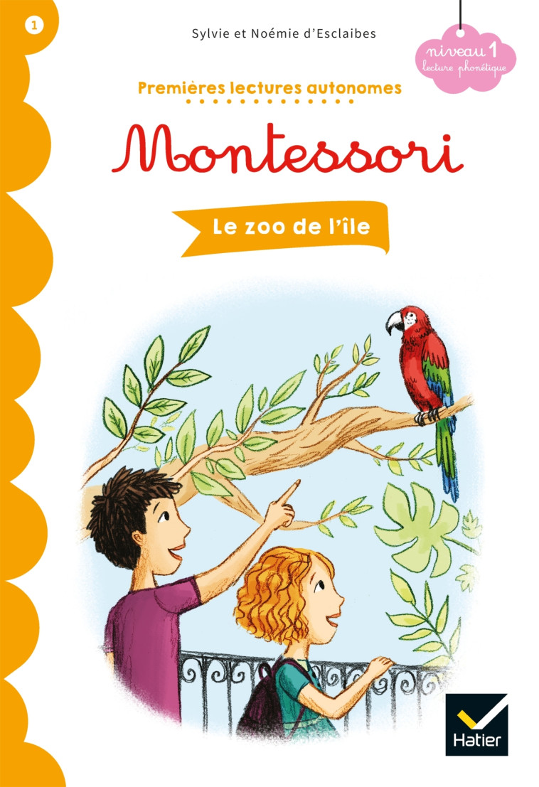 Le zoo de l'île - Premières lectures autonomes Montessori - Noemie Esclaibes, Sylvie Esclaibes, Eva Châtelain, Noémie d'Esclaibes - HATIER