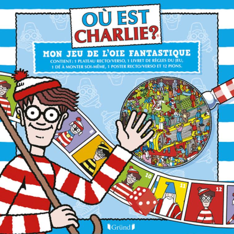 Où est Charlie ? - Mon jeu de l'oie fantastique - Martin Handford, Martin Handford - GRUND