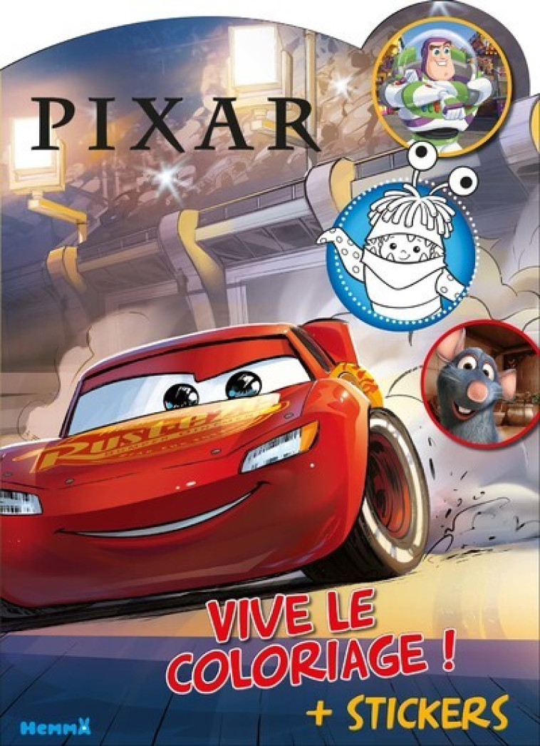 Disney Pixar - Vive le coloriage ! (Cars - Flash Mc Queen) - Collectif Collectif,  Collectif - HEMMA