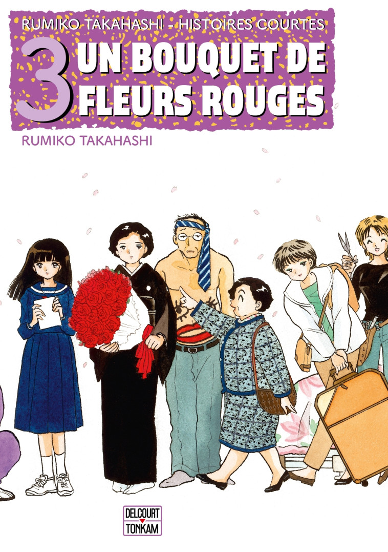 Un bouquet de fleurs rouges - Rumiko Takahashi - DELCOURT