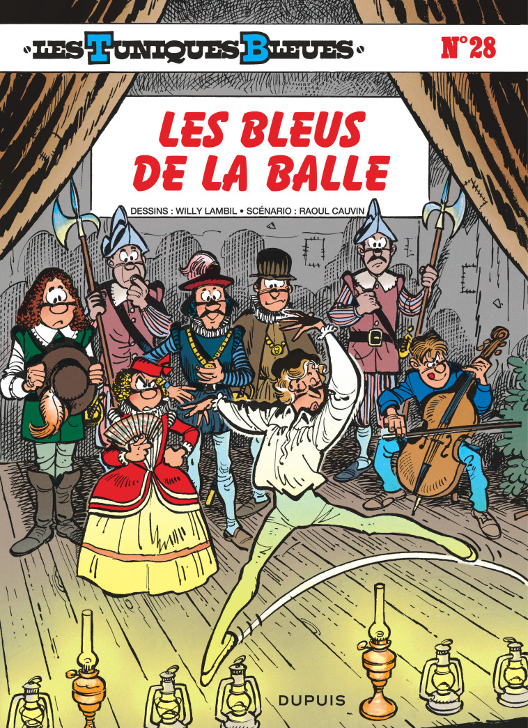 Les Tuniques Bleues - Tome 28 - Les Bleus de la balle - Cauvin Cauvin, Lambil Lambil,  Cauvin,  Lambil - DUPUIS