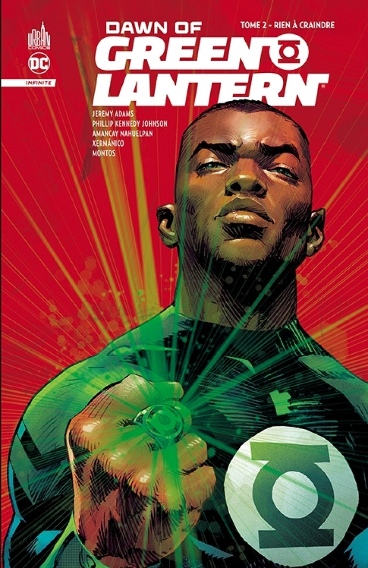 Dawn of Green Lantern tome 2 -  Adams Jeremy,  Johnson Phillip Kennedy,  XERMANICO,  Montos - URBAN COMICS