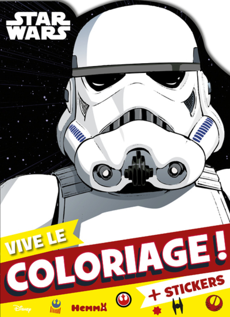 Disney Star Wars - Vive le coloriage ! (Stormtrooper) - Collectif Collectif,  Collectif,  Collectif - HEMMA