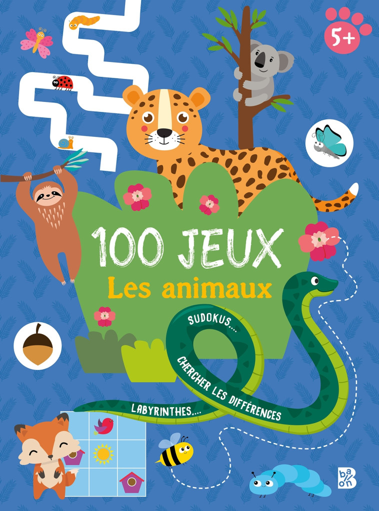 100 jeux - 5+ Les animaux - XXX - BALLON