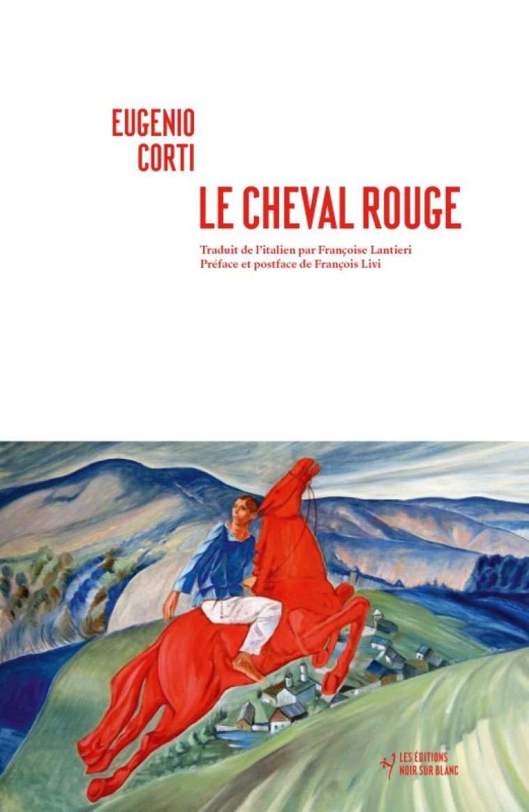 Le cheval rouge - Eugenio Corti - NOIR BLANC